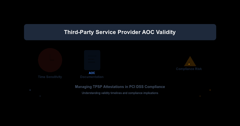 PCI DSS Compliance: What Happens If Your Third-Party Service Provider's AOC Is Nearly a Year Old?